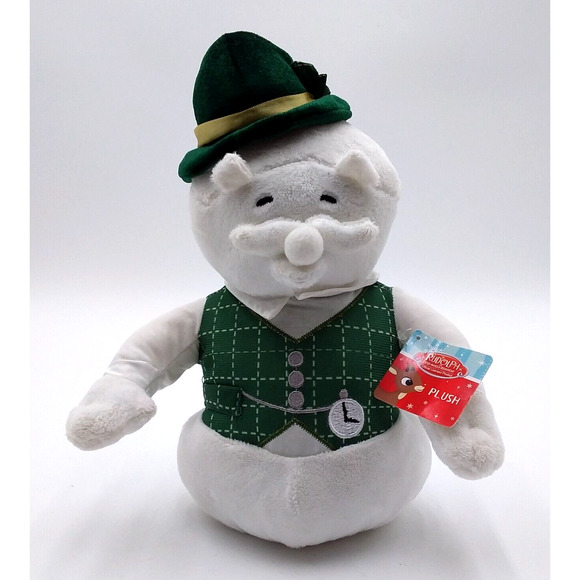Dan Dee Collectors Choice Sam Snowman Rudolph Red Nosed Reindeer 12" Stuffed NWT - Picture 1 of 5